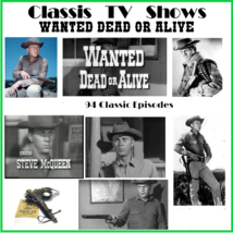 Wanted Dead or Alive - 94 classic tv shows - £21.29 GBP