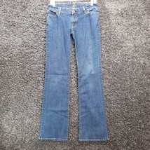 Seven7 Jeans Women 26 Blue Boot Leg Ladies Low Rise Stretch Denim Pants ... - £5.41 GBP