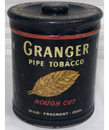 GRANGER PIPE TOBACCO Tin  Rough Cut--Liggett &amp; Meyers -Pointer Dog Lid - $336.42 MXN