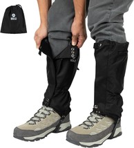 Lightweight, Adjustable, Waterproof Leg Gaiters For Hiking,, And Climbing. - $25.86