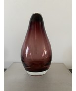 LRG Teardrop Shaped Lovely Purple Scent Bottle  - $736.30 MXN