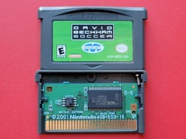 GBA David Beckham Soccer Nintendo Game Boy Advance Authentic U.S. Version - £14.76 GBP