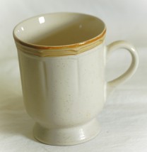 Desert Winds Crown Manor Coffee Cup Mug Speckled Body Brown Border Stone... - $12.86