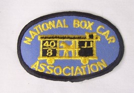 Vintage National Box Car Association 40/8 Train Railroad Uniform Jacket Patch - £5.48 GBP