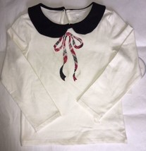 Koala Kids Collared Top with Ribbon Graphic - Girls Toddler 3T Ivory NEW - $9.98