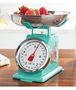 Pioneer Woman ~ Sweet Rose ~ Analog ~ Mini Weigh Scale ~ 8.5&quot; x 8&quot; Tall - £23.69 GBP