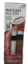 CoverGirl Outlast All-Day Lip Color #626 Canyon + Topcoat 24HR Wear 2-Pi... - $14.99