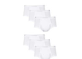  Soft Comfort Underwear Briefs Tagless Flex Waistband Underwear Hanes Mens 6-Pac - £18.07 GBP