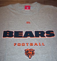Chicago Bears Nfl Football T-Shirt Gray Mens Medium - £14.32 GBP