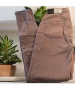 BoomBoom Jeans Dillon High Rise skinny Mauve pink Juniors Size 1 NWT - $571.59 MXN
