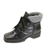  PEERAGE Hazel Women Wide Width Leather Casual/Dress Lace Up Bootie  - $99.95