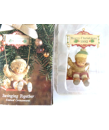 Enesco Ornament Memories Of Yesterday 1992 Swinging Together 580481 - $16.23 CAD