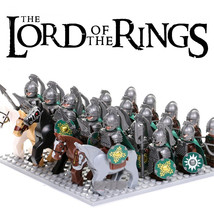 LOTR Rohan Royal Guards Mounted Light Archers Army Set 24 Minifigures Lot - £26.09 GBP