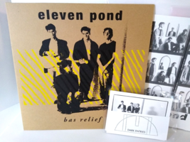 Eleven Pond ‎Bas Relief Vinyl LP Record Album Post-Punk New Wave 2013 SCARCE - £145.45 GBP