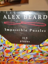 Alex Beard Impossible Puzzles “Abstract” ~ 315 piece Jigsaw Puzzle #8791 NEW - $22.95