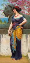 John William Godward 1915 In The Grove Of The Temple Of Isis - $37.74+