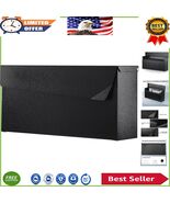 Rust-Proof Wall Mailbox in Galvanized Steel - Easy Installation &amp; Durable - $86.71 CAD