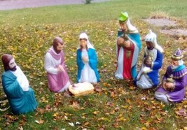 Christmas Nativity Blow molds - £568.37 GBP