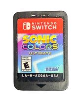 Nintendo Switch Sonic colors ultimate 510106 - $14.99