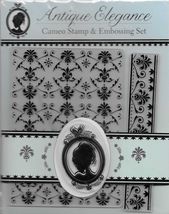 Cameo Stamp &amp; Embossing Folder Set - $5.00