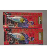 (LOT OF 2) LUCKY CRAFT LV RTO 200 3/4OZ LVRTO200-192 MS JAPAN SHAD D5204 - £16.37 GBP