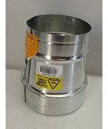 Master Flow 6 in. to 5  Duct Reducers Single Wall Galvanized Metal Duct ... - $287.16 MXN