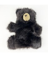 Folkmanis Hand Puppet Baby Black Bear Soft Fur Animal Play Pretend 9” - £10.21 GBP