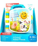 Laugh &amp; Learn Counting Animal Friends Talking Toy 6 to 36 Months Fisher-... - $12.80