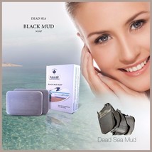 2X Dead Sea Natural Black Mud Soap 100 G - £17.15 GBP