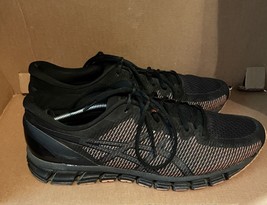 Asics Gel Quantum 360 Black Orange Athletic Shoes 1021A134 Men’s Size 13 - $42.99