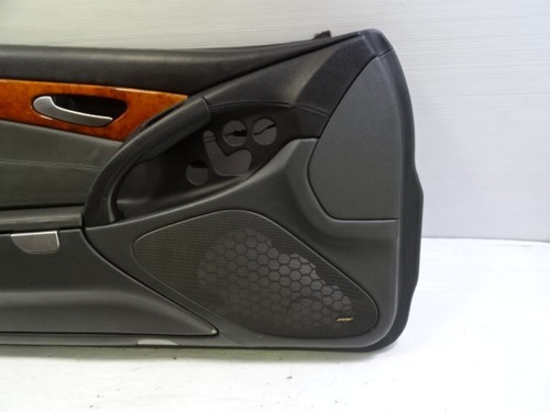 04 Mercedes R230 SL500 door panel, left, black/gray Item image 2