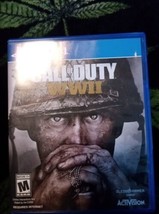 Call of Duty: WWII WW2 (Sony Playstation 4, 2017) PS4, TESTED Game - $9.89