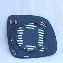 07-09 Audi Q7 Sideview Mirror Glass Heated W/ Auto Dim Driver Left LH image 3