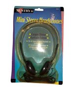 Vintage Sentry HO415 Mini Stereo Headband Headphones - Black - New Old S... - €11,99 EUR