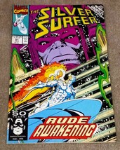 Silver Surfer #51 Marvel Comics 1991 Thanos Infinity Gauntlet - £17.86 GBP