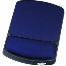 Fellowes Gel Wrist Rest and Mouse Rest, Sapphire/Black (98741) - £31.45 GBP