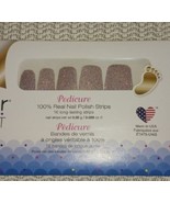 Color Street Pedicure Nail Polish Strips, &quot;MoonBurst&quot; - $14.00