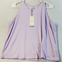 Calia Tank Top Womens Size Large Pink Knit Cotton Sleeveless Round Neck ... - $15.69