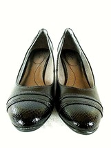 Life Stride Soft System Black Comfort Wedge Heels Shoes Womens 8.5 M (SW18)pm1 - £17.20 GBP