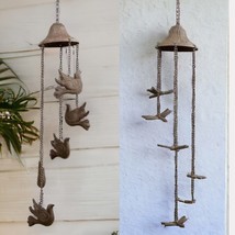 Cast Iron  Birds or Dragonfly Wind Chime - $49.54