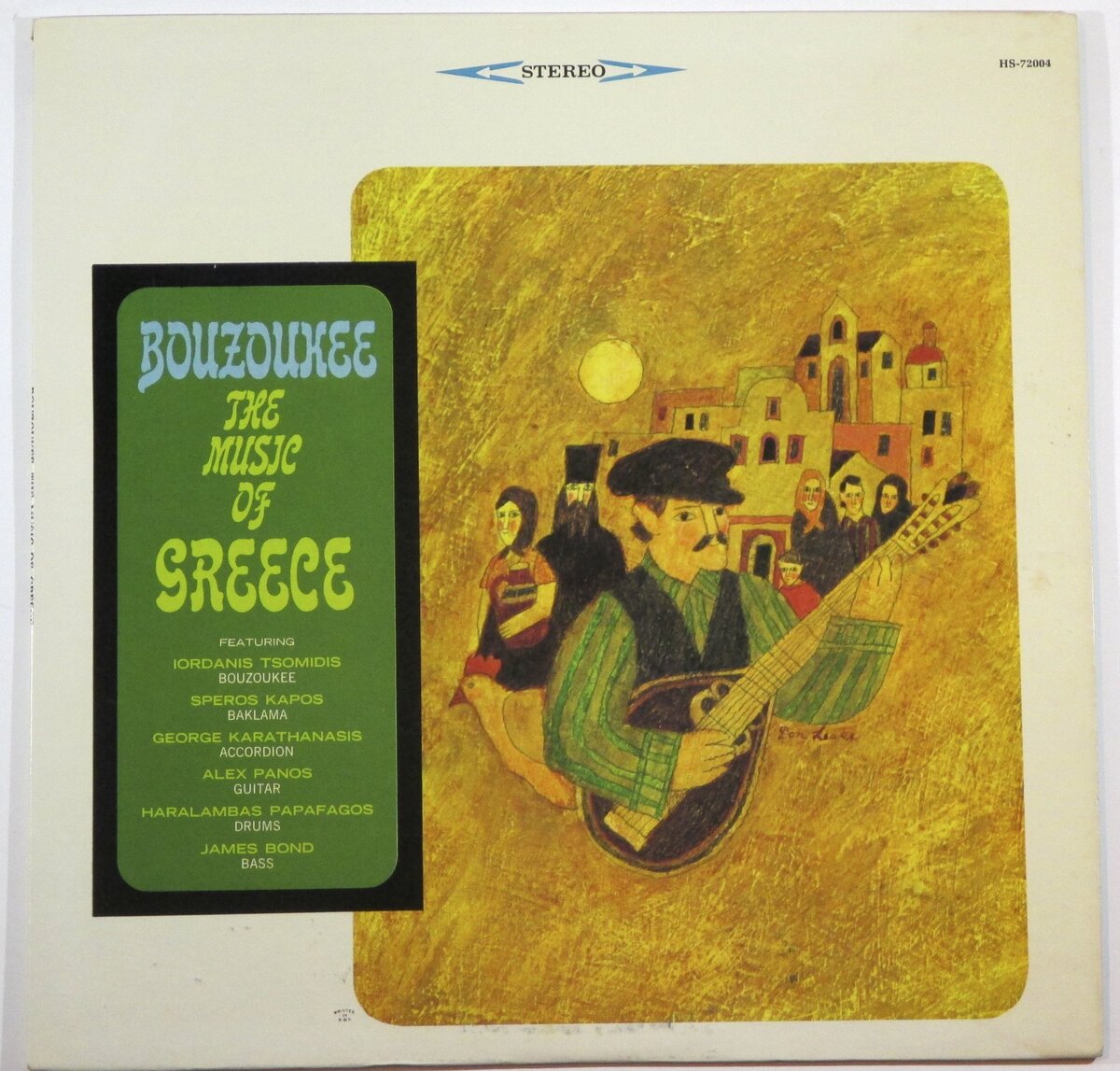 Bouzoukee- The Music Of Greece Iordanis Tsomidis, Speros Kapos,Alex Pano... - $12.87