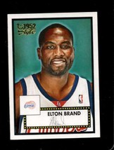 2005-06 Topps Style #9 Elton Brand Nmmt Clippers - £1.14 GBP