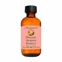 Flavorganics Organic Almond Extract, 2 Ounces Glass Bottle - £9.43 GBP