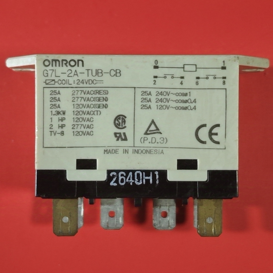G7L-2A-TUB-CB, 24VDC Relay, OMRON Brand New!!