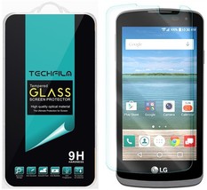 TechFilm Tempered Glass Screen Protector Saver Shield for LG Optimus Zone 3 - £10.14 GBP