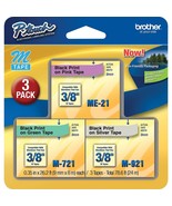Brother M Series M-E793 Label Maker Tape 1/2W ME793 - $435.53 MXN