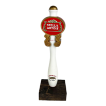 Stella Artois Brewing Beer Tap Handle Imported Belgium Old Design 11&quot; Tall - £23.34 GBP