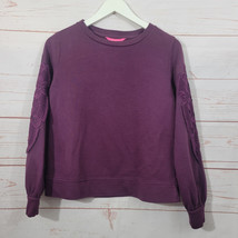 Lilly Pulitzer Rooney Long Sleeve Sweatshirt Cherry Ganache Size XXS NWT - £42.09 GBP