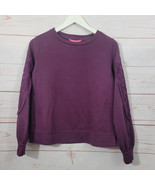 Lilly Pulitzer Rooney Long Sleeve Sweatshirt Cherry Ganache Size XXS NWT - $54.45