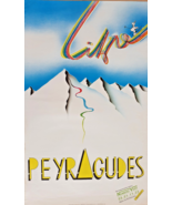 Peyragudes - Chazelon - Poster Original Station Ski - Tourism - 90&#39;S - $159.13